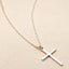 Polished Cross Necklace