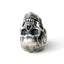 Silver Gothic Skull Ring