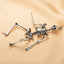Sterling Silver Skeleton Pendant Necklace