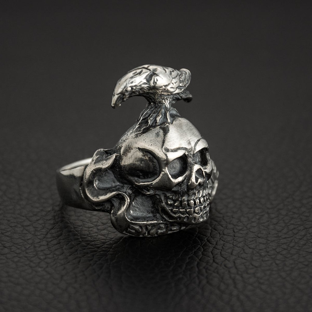 The Expendables Raven Skull Ring