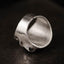Silver Skull Ring With Cigar