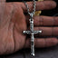 Christian Cross Jesus Pendant Necklace