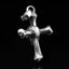 Cross Bone Skull Pendant Necklace