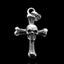 Cross Bone Skull Pendant Necklace