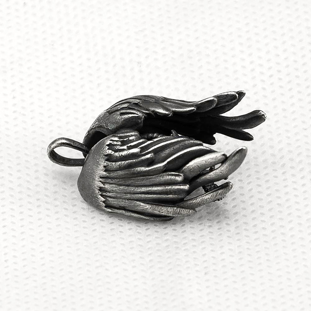Fallen Angel Skeleton Necklace
