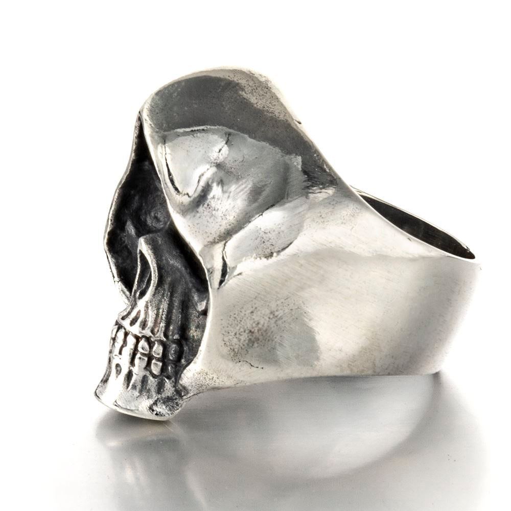Gothic Grim Reaper Skull Ring