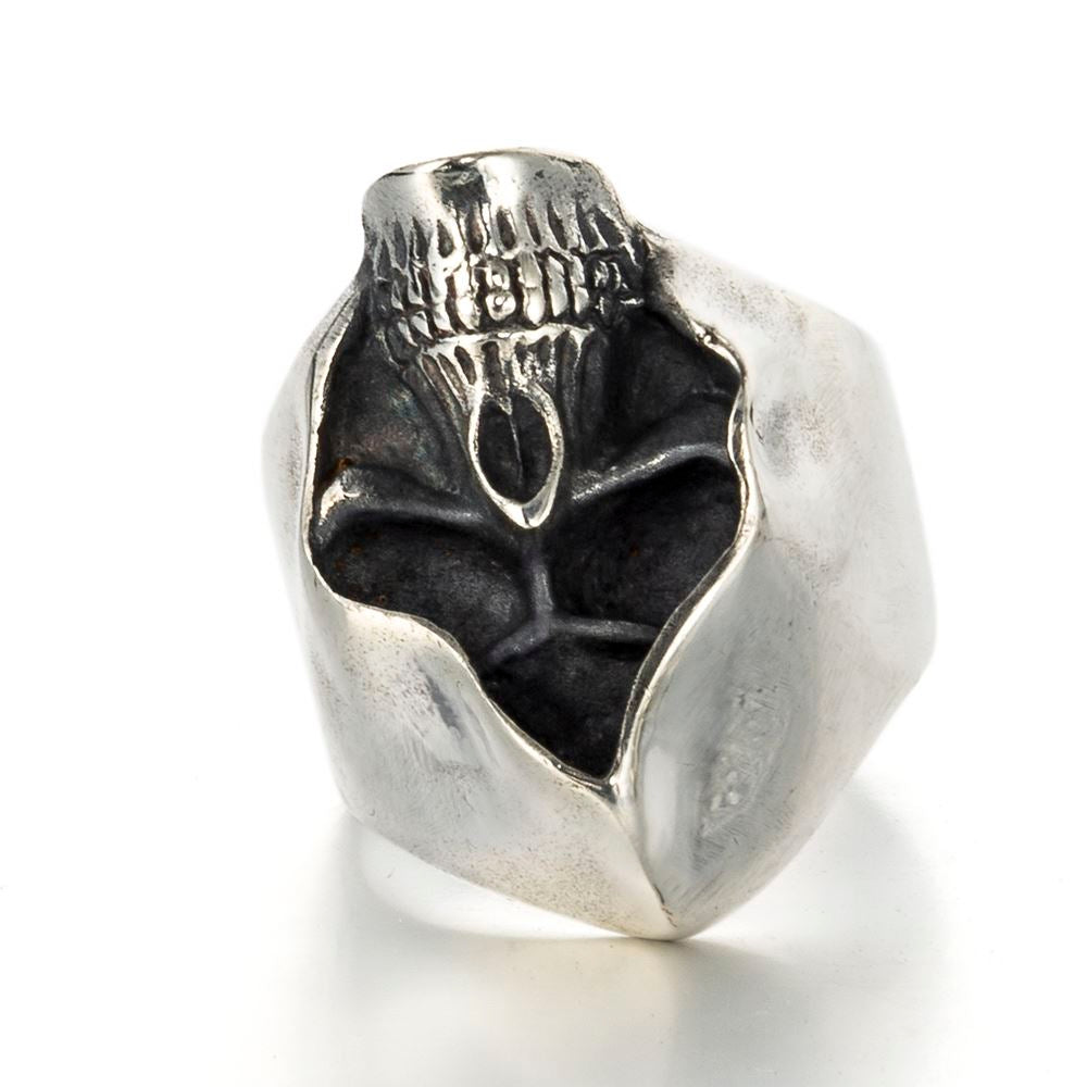 Gothic Grim Reaper Skull Ring