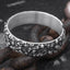 Silver Skull Cuff Bracelet