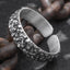 Silver Skull Cuff Bracelet