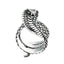Sterling Silver Cobra Snake Ring