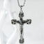 Silver Crucifix Pendant Necklace