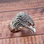 Silver Eagle Head Ring
