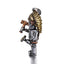 Silver Indian Chief Skull Pendant