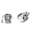 Sterling Silver Skull Earrings
