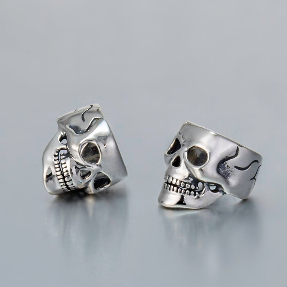 Skull Mask Ear Cuffs