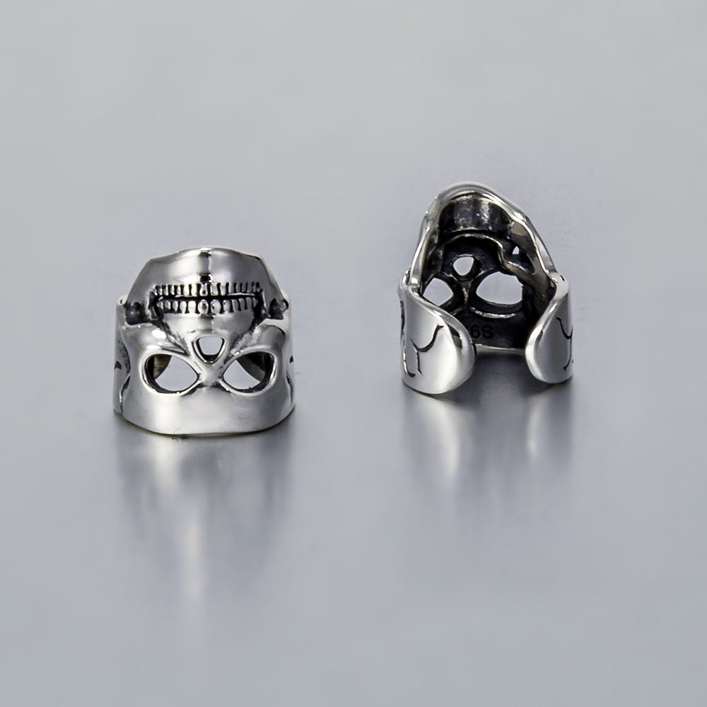 Skull Mask Ear Cuffs