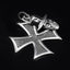 Cross Skull Pendant Necklace