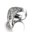 Silver Eagle Head Ring