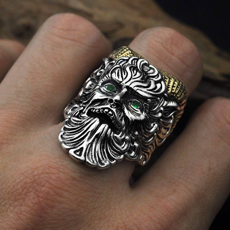 Sterling Silver Pan Ring
