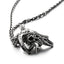 Silver Ram Skull Pendant