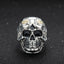 Silver Air Force Skull Ring
