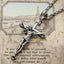 Sterling Silver Jesus Crucifix Cross Pendant Necklace