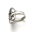 Sterling Silver Drama Mask Ring