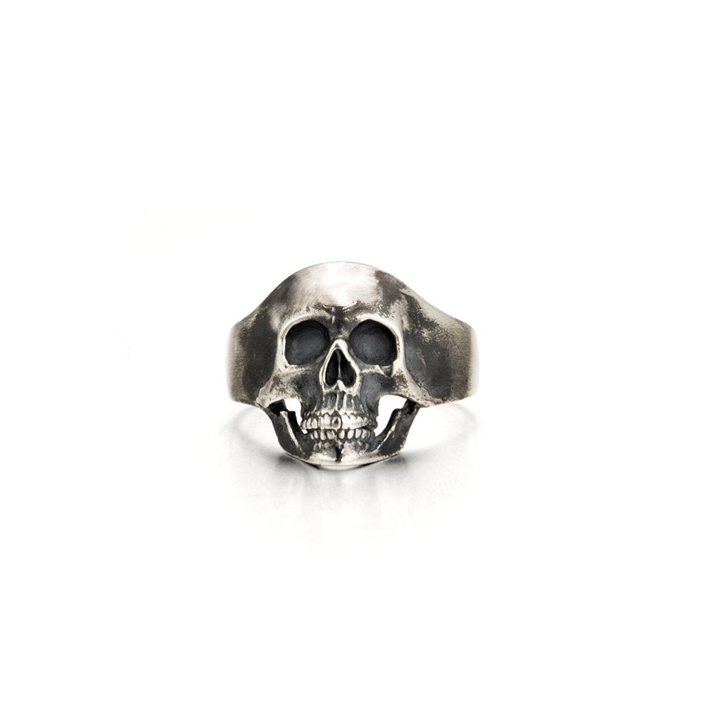 Sterling Silver Small Skull Ring