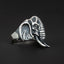 Sterling Silver Elephant Head Ring