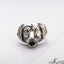 Sterling Silver Labrador Dog Head Ring