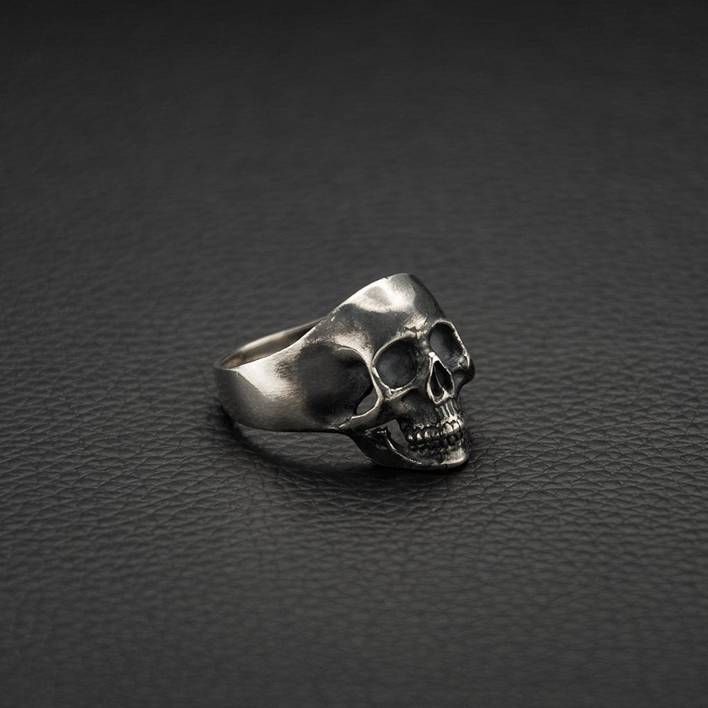 Sterling Silver Small Skull Ring