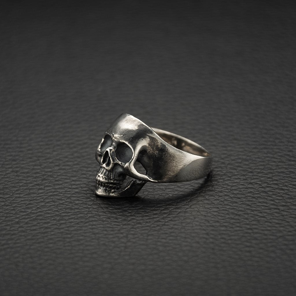 Sterling Silver Small Skull Ring