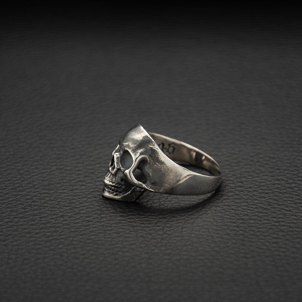 Sterling Silver Small Skull Ring