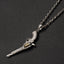 Sterling Silver Cowboy Revolver Necklace