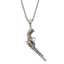 Sterling Silver Cowboy Revolver Necklace