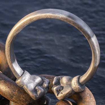 Silver Fists Cuff Bangle