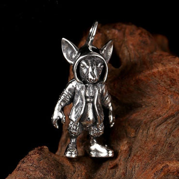 Silver Anubis Pendant