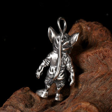 Silver Anubis Pendant