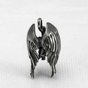 Fallen Angel Skeleton Necklace