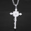 Jesus Crucifix Cross Pendant Necklace