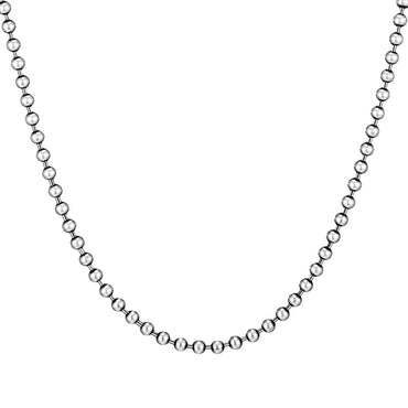 Silver Ball Chain Necklace