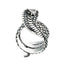 Silver Cobra Snake Ring