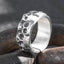 Silver Gothic Skull Ring