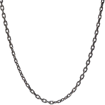 Silver Anchor Link Chain Necklace