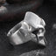 Silver Spartan Helmet Ring