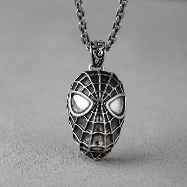 S925 Silver Plated Spiderman Marvel Superhero No Way Home Necklace Girl Boy  Toy | eBay