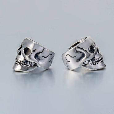 Skull Mask Ear Cuffs