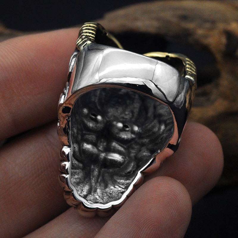 Sterling Silver Pan Ring