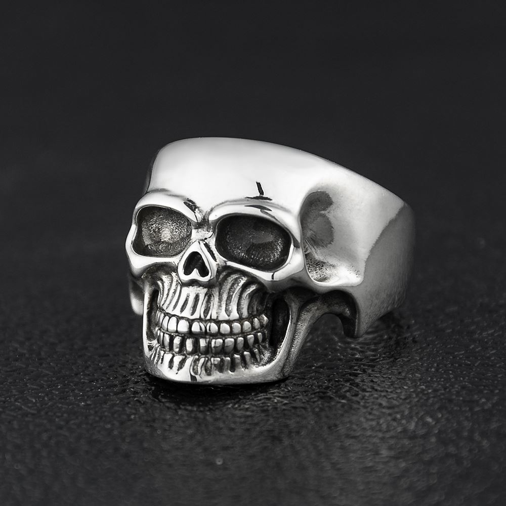 Sterling Silver Skull Ring